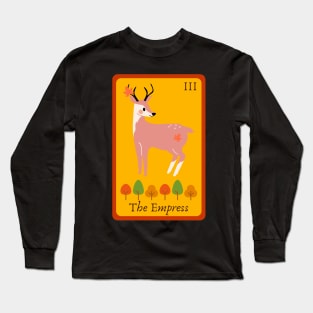 Autumn Tarot - The Empress Long Sleeve T-Shirt